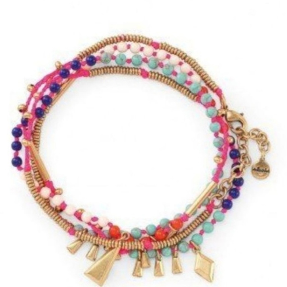 Stella & Dot | Dainty Gold Bracelet🌈Necklace Reina Necklace/Bracelet - Picture 3 of 5